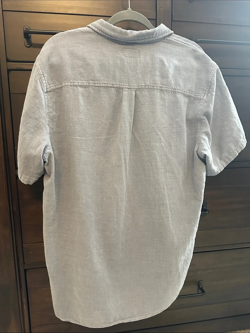 Marine Layer Men's Light Gray Casual Button-Down Shirt - Picture 5 of 5